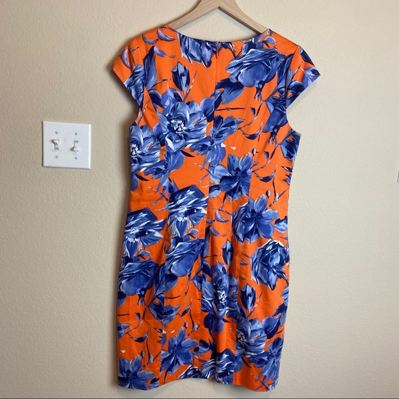 J.Crew Collection Floral Dress Size 10 - Picture 9 of 14